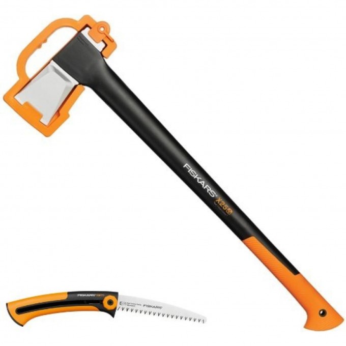 Набор FISKARS: топор Х25, малая садовая пила SW 73 1025437